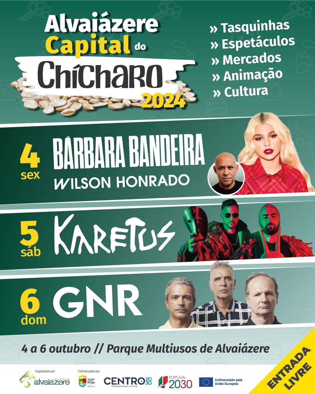 Cartaz Alvaiázere Capital do Chícharo 2024 - Alvaiázere