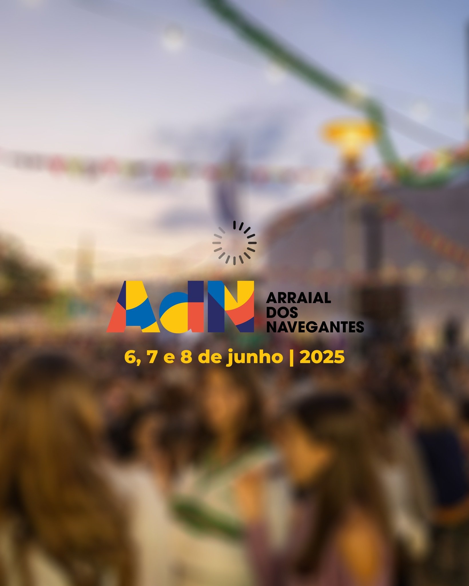 Cartaz Arraial dos Navegantes 2025 - Parque das Nações