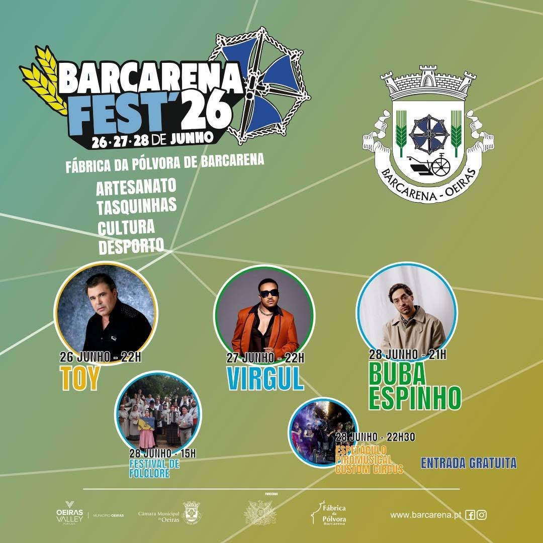 Cartaz Barcarena Fest 2026 - Barcarena