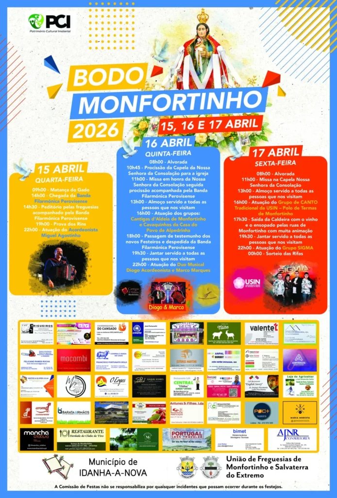 Cartaz Bodo 2026 - Monfortinho