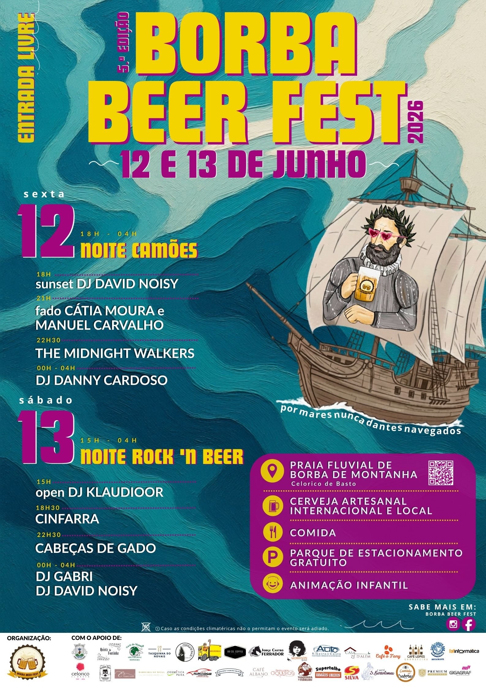 Cartaz Borba Beer Fest 2026 - Borba