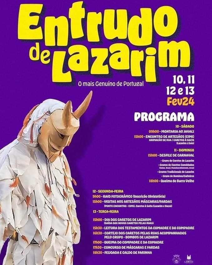 Cartaz Carnaval 2024 - Lazarim