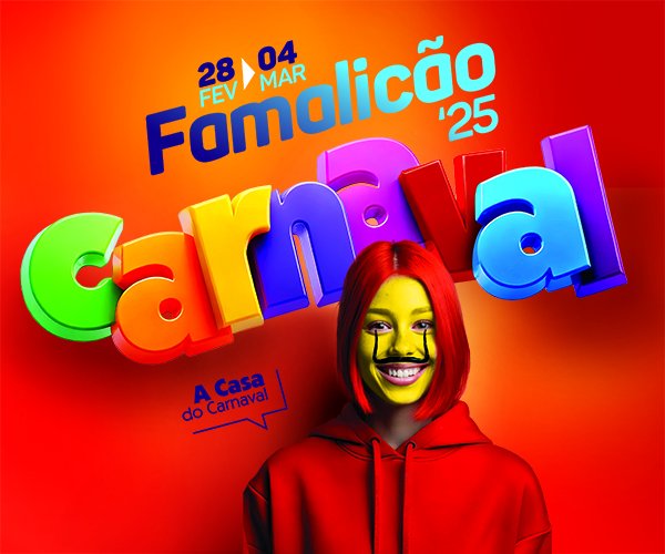 Cartaz Carnaval 2025 - Famalicão