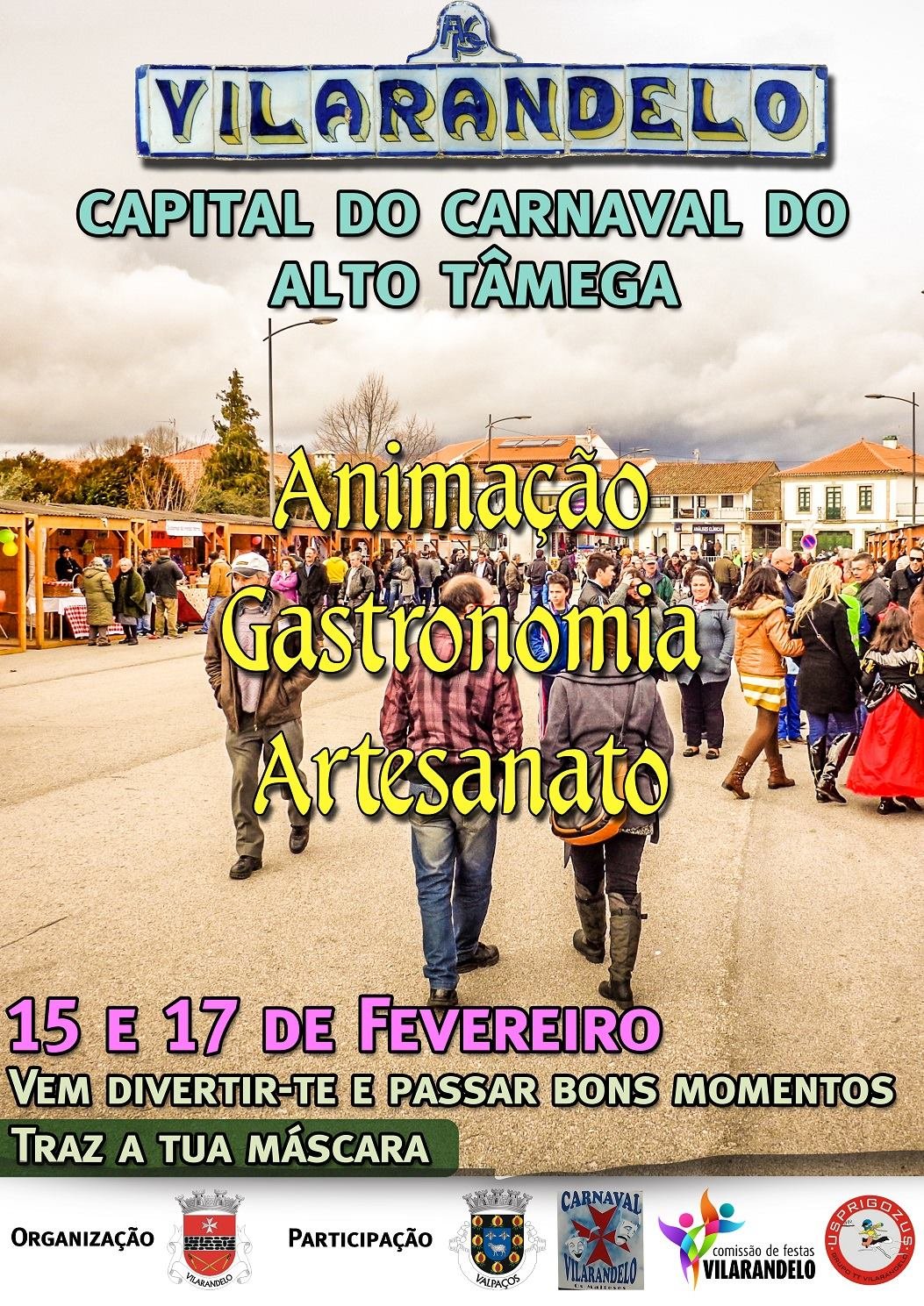 Cartaz Carnaval 2025 - Vilarandelo