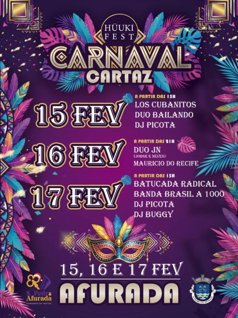 Cartaz Carnaval 2026 - Afurada