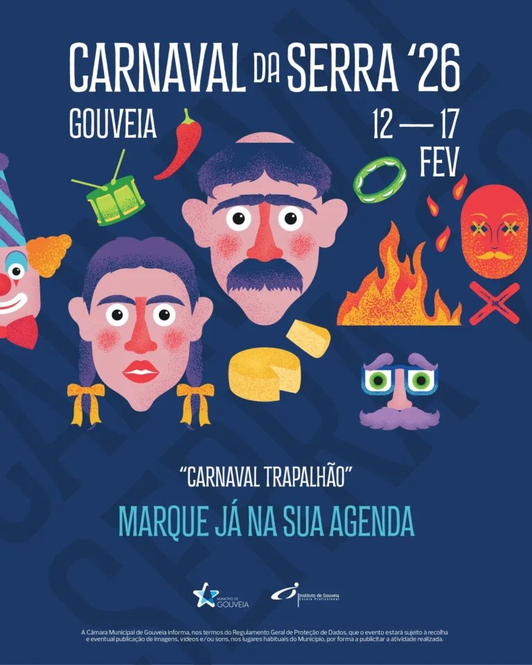 Cartaz Carnaval 2026 - Gouveia