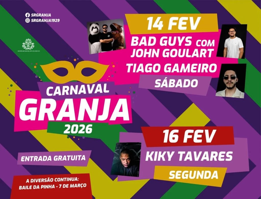 Cartaz Carnaval 2026 - Granja