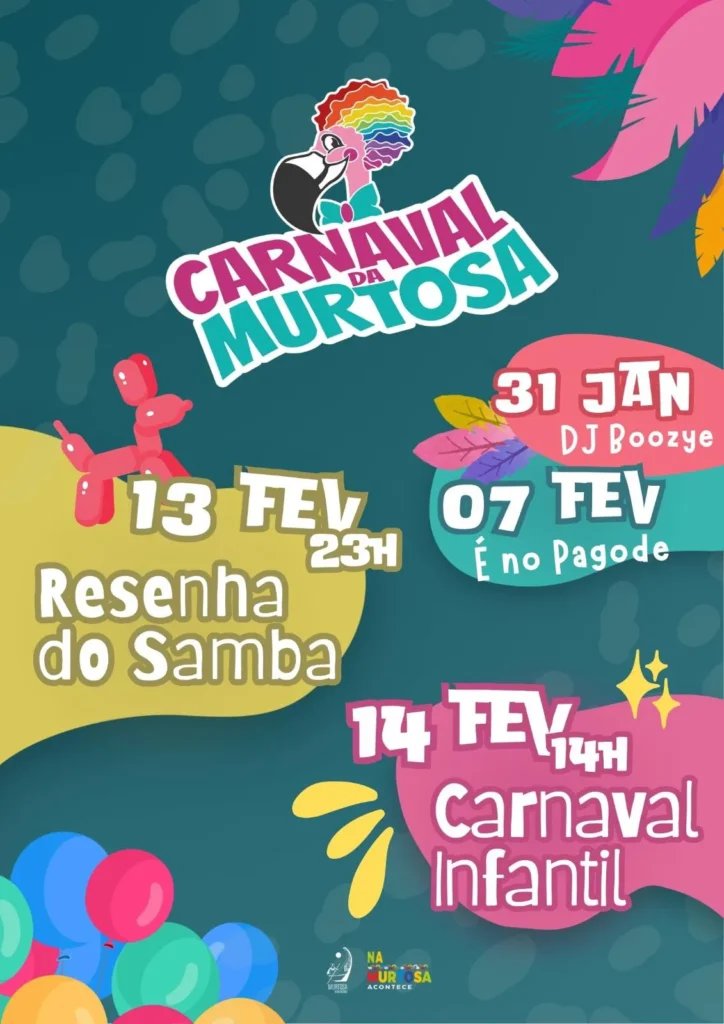 Cartaz Carnaval 2026 - Murtosa
