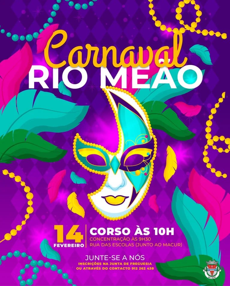 Cartaz Carnaval 2026 - Rio Meão