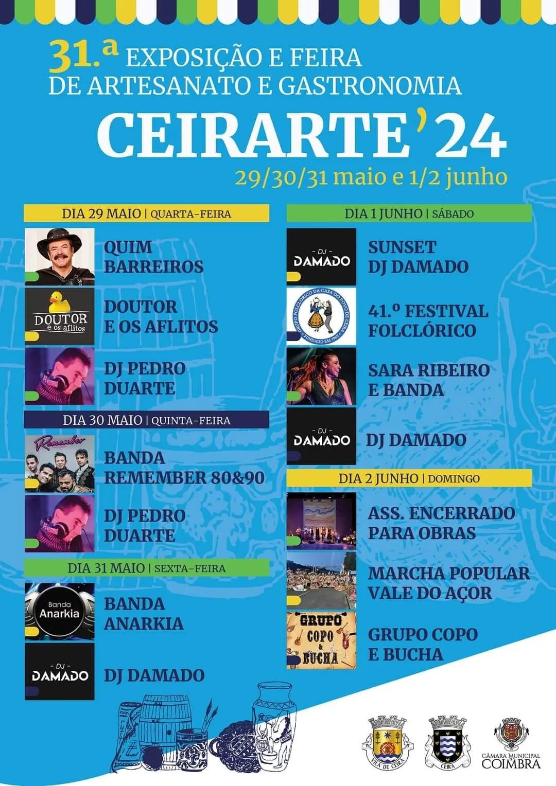 Cartaz Ceirarte 2024 - Coimbra