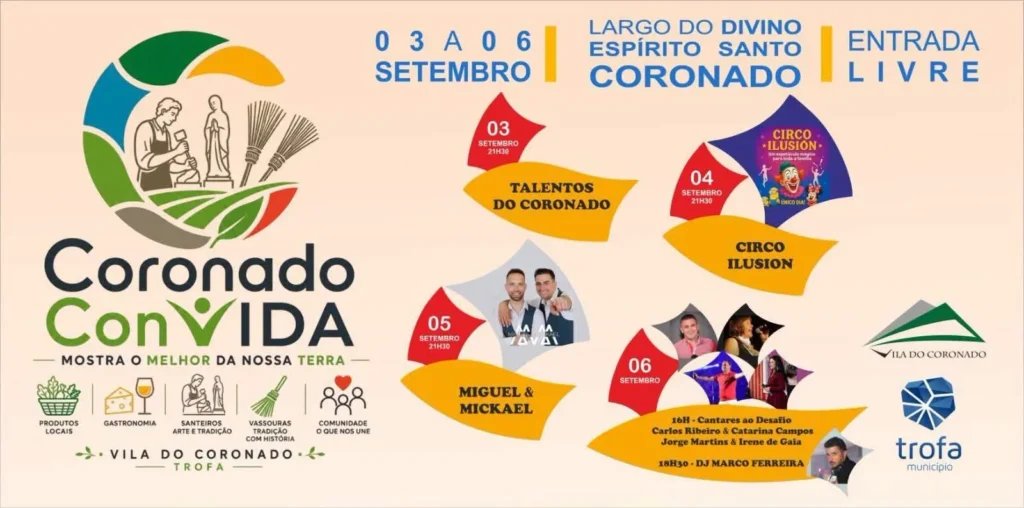 Cartaz Coronado ConVIDA 2026 - Coronado