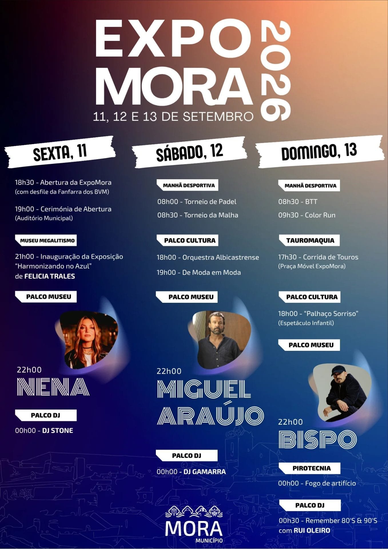 Cartaz ExpoMora 2026 - Mora