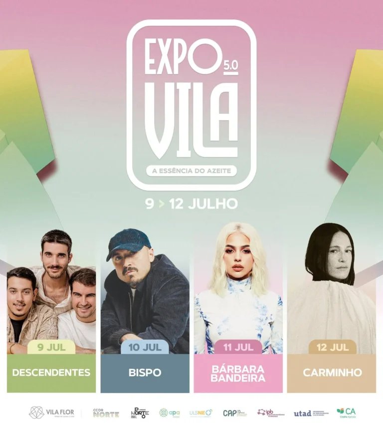 Cartaz EXPOVILA 5.0 - Vila Flor