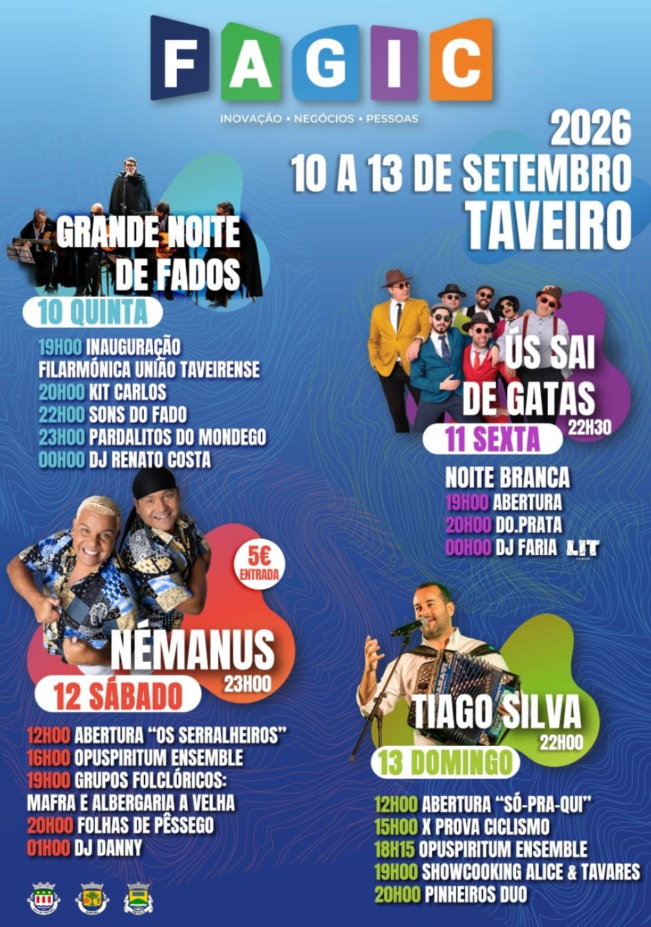 Cartaz FAGIC 2026 - Taveiro