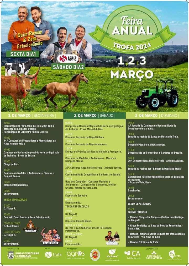 Cartaz Feira Anual 2024 - Trofa