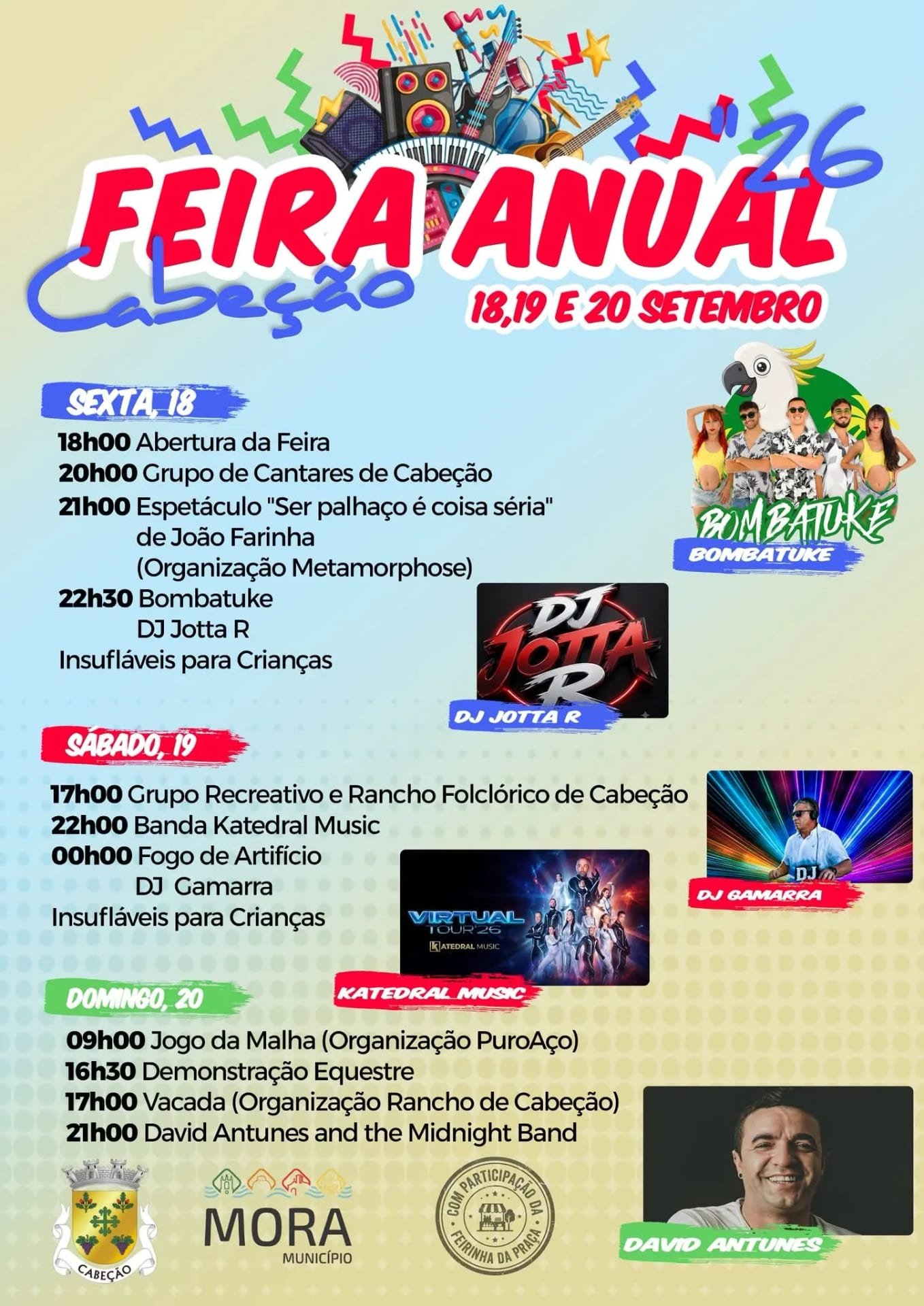 Cartaz Feira Anual 2026 - Cabeção