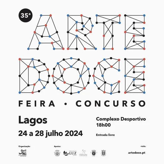 Cartaz Feira Arte Doce 2024 - Lagos