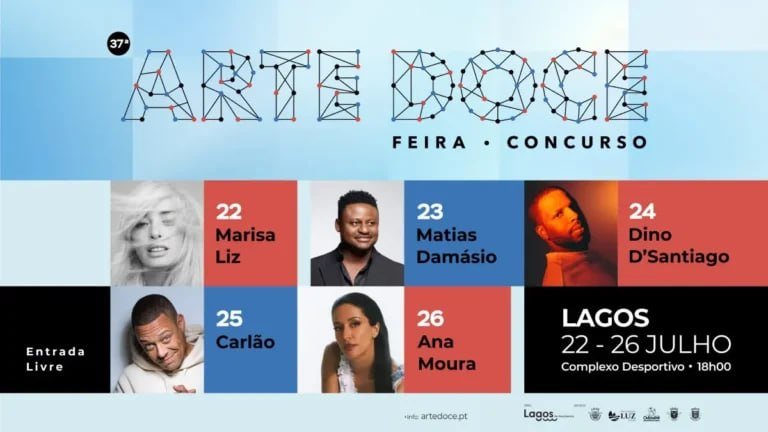 Cartaz Feira Arte Doce 2026 - Lagos