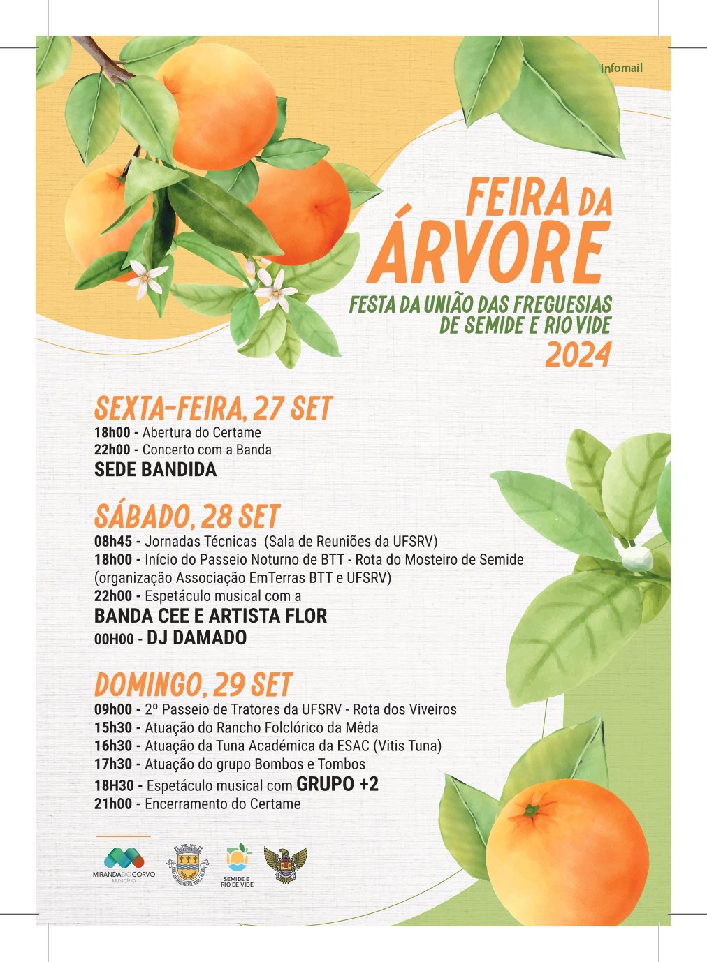 Cartaz Feira da Árvore 2024 - Miranda do Corvo