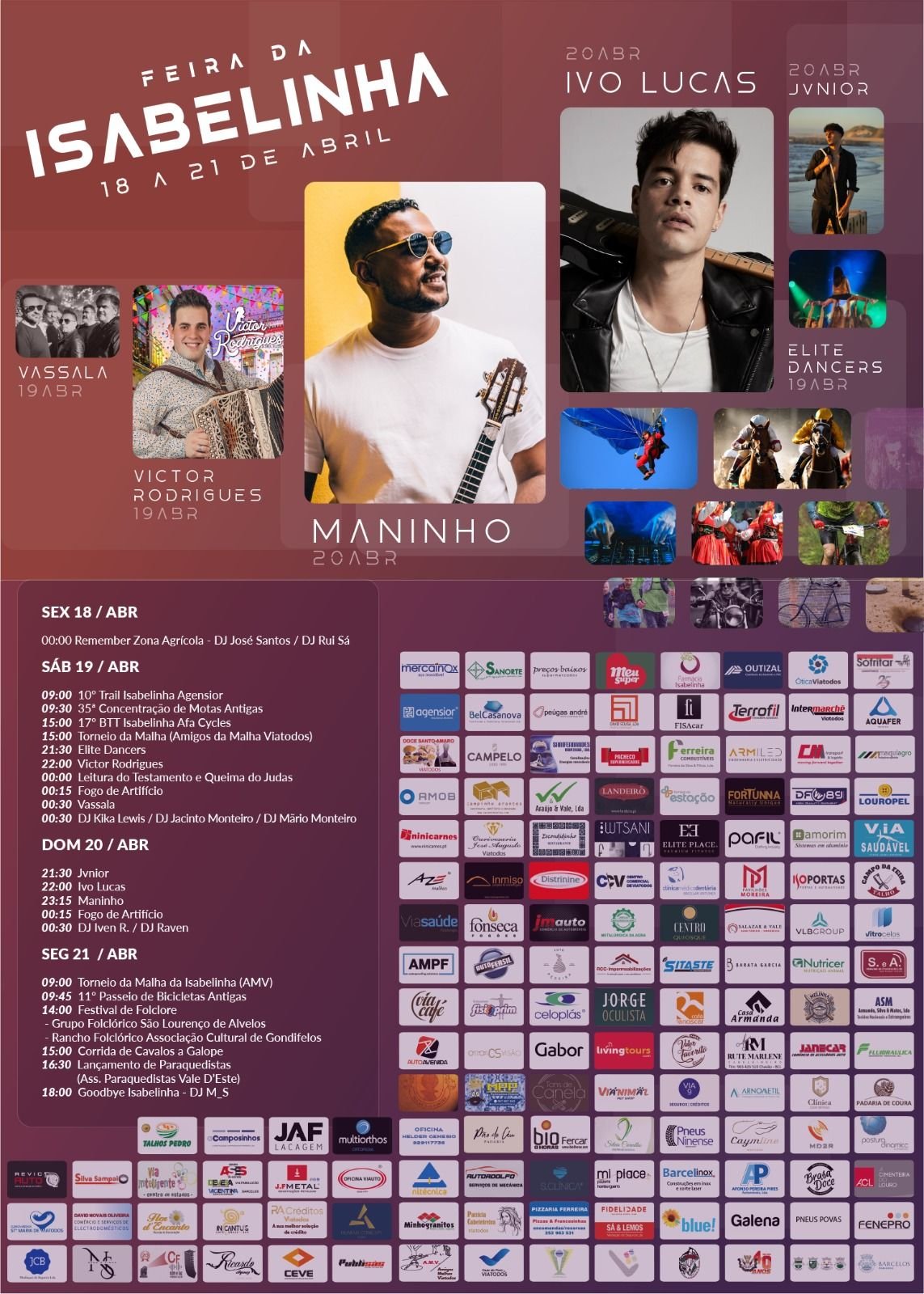 Cartaz Feira da Isabelinha 2025 - Barcelos