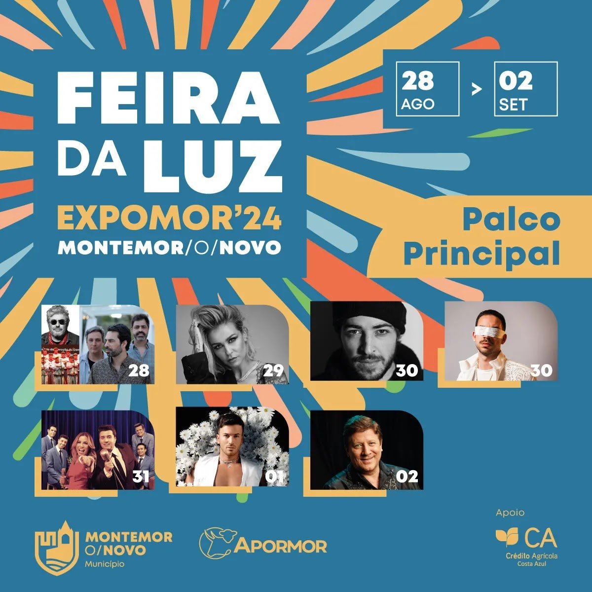 Cartaz Feira da Luz 2024 - Expomor