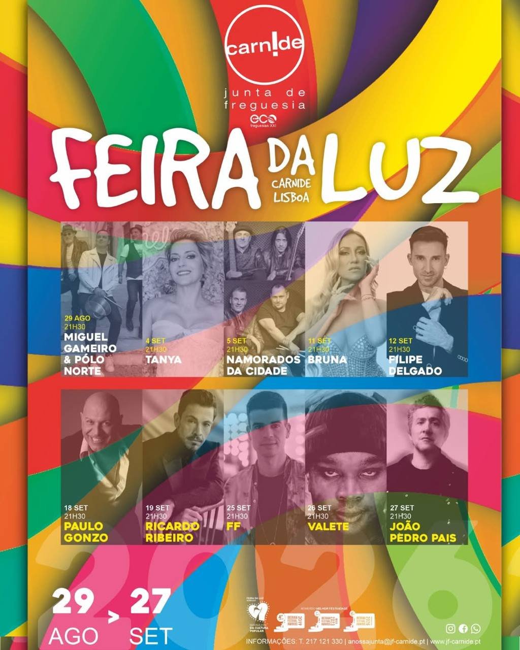 Cartaz Feira da Luz 2026 - Carnide