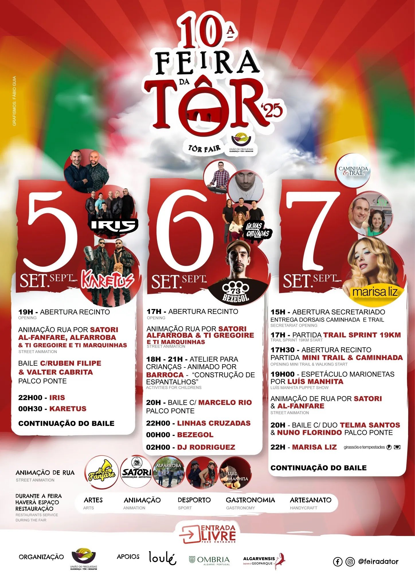 Cartaz Feira da Tôr 2025 - Loulé