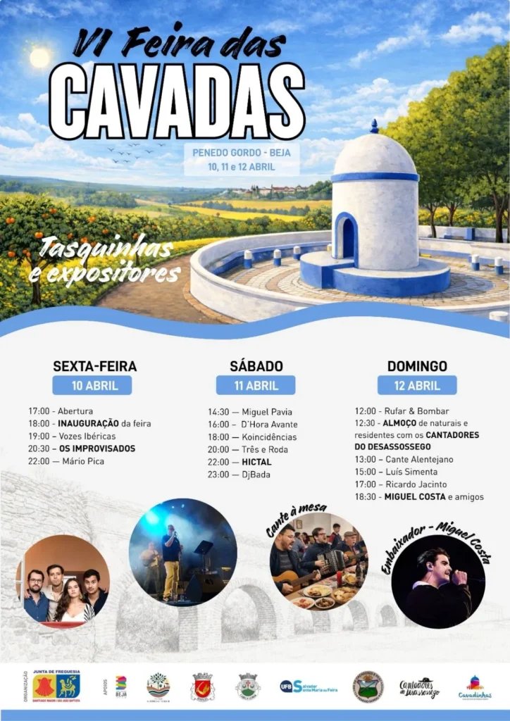 Cartaz Feira das Cavadas 2026 - Penedo Gordo