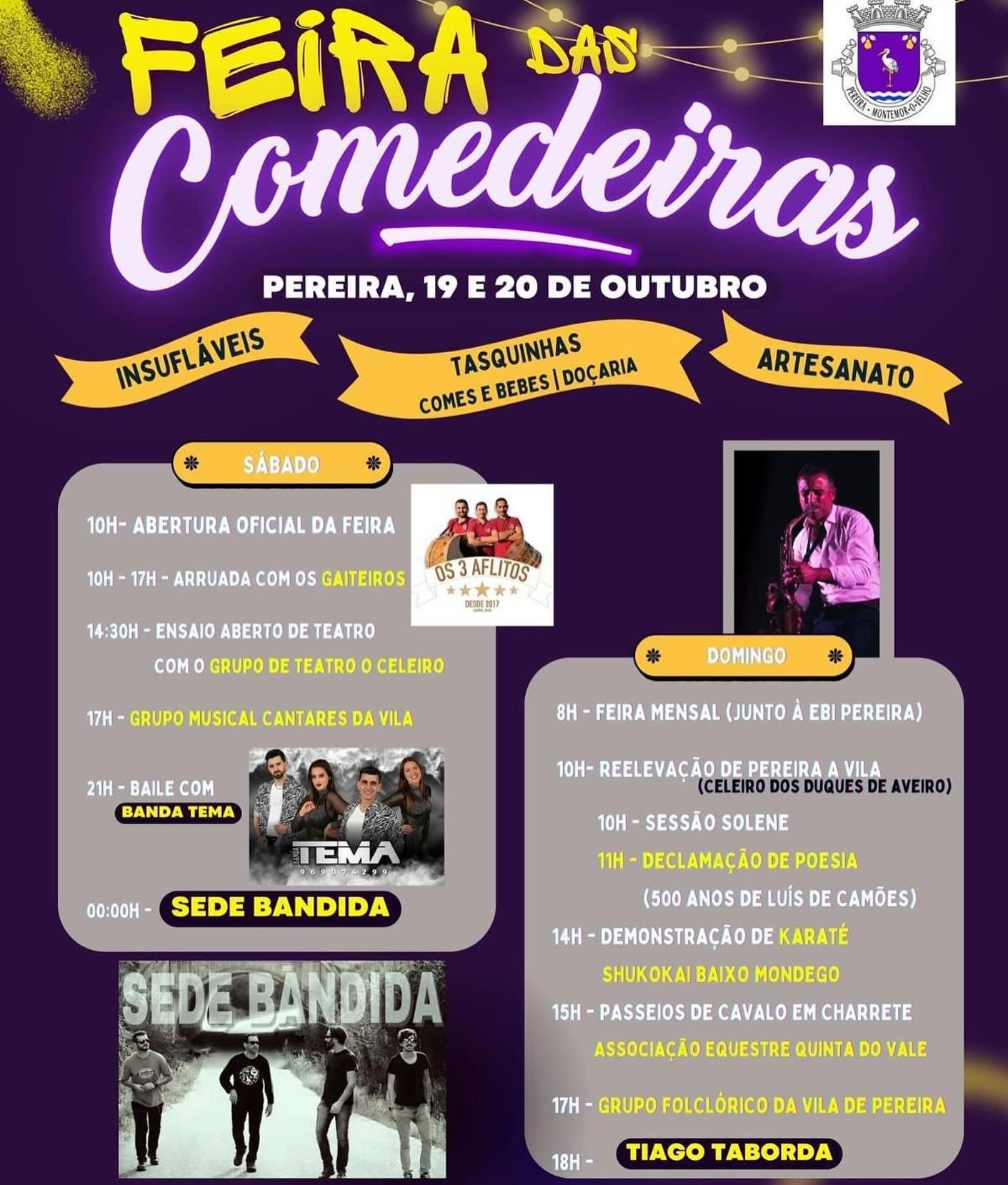 Cartaz Feira das Comedeiras 2024 - Montemor o Velho