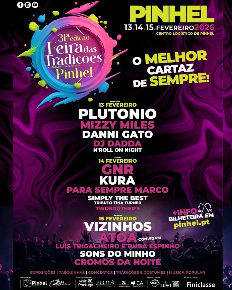 Cartaz Feira das Tradições 2026 - Pinhel