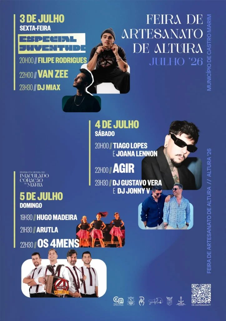 Cartaz Feira de Artesanato 2026 - Altura