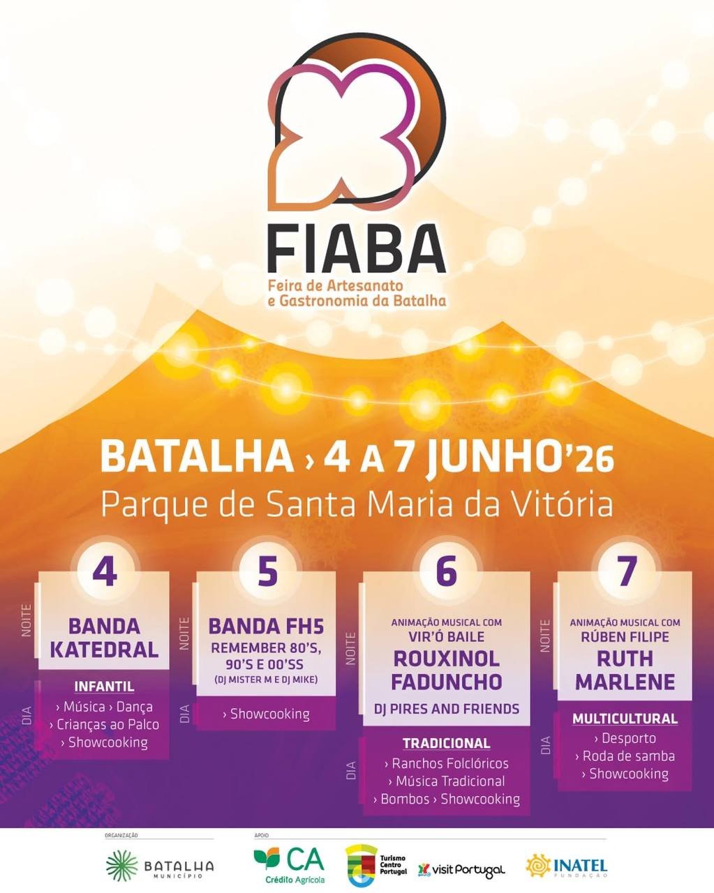 Cartaz Feira de Artesanato e Gastronomia da Batalha 2026 - Batalha