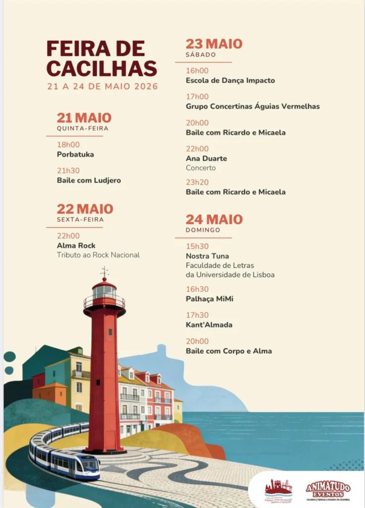 Cartaz Feira de Cacilhas 2026 - Cacilhas