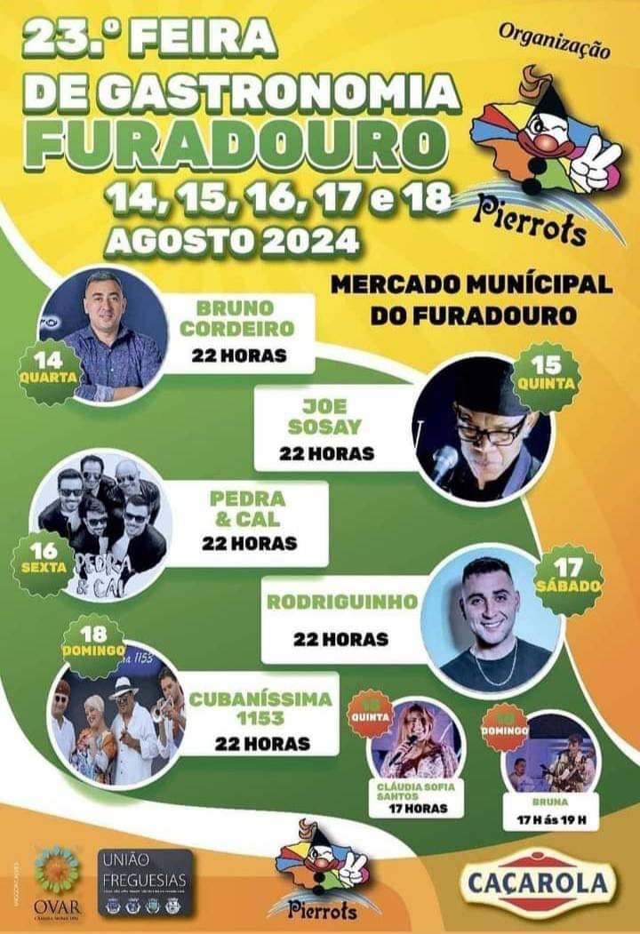 Cartaz Feira de Gastronomia 2024 - Furadouro