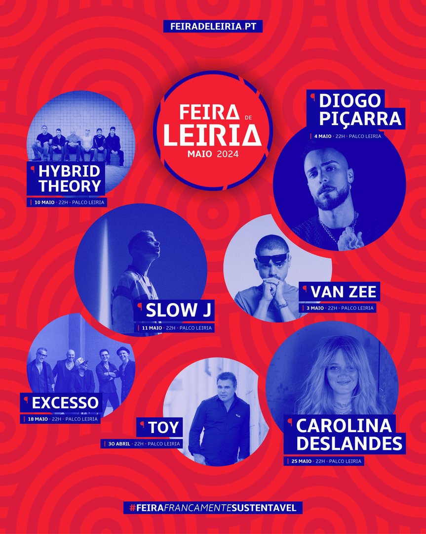 Cartaz Feira de Leiria 2024 - Leiria