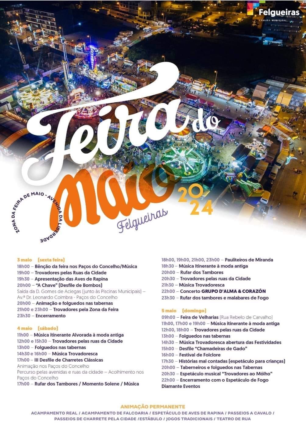 Cartaz Feira de Maio 2024 - Felgueiras