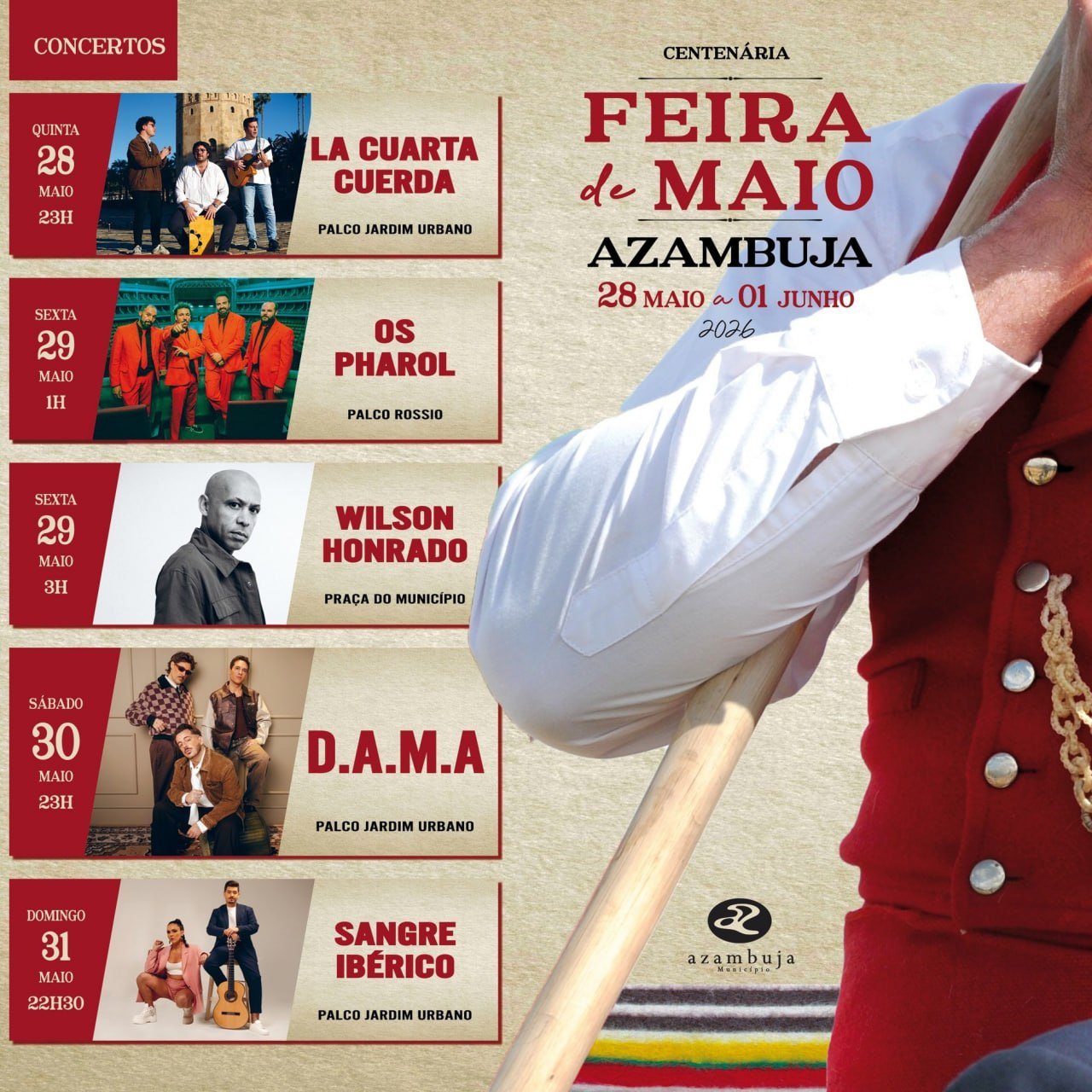Cartaz Feira de Maio 2026 - Azambuja