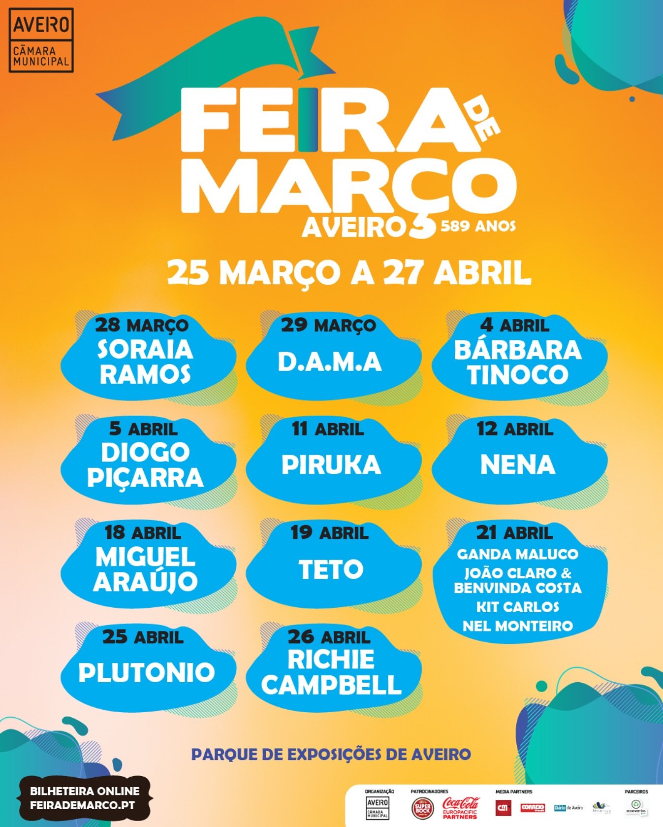 Cartaz Feira de Março 2025 - Aveiro