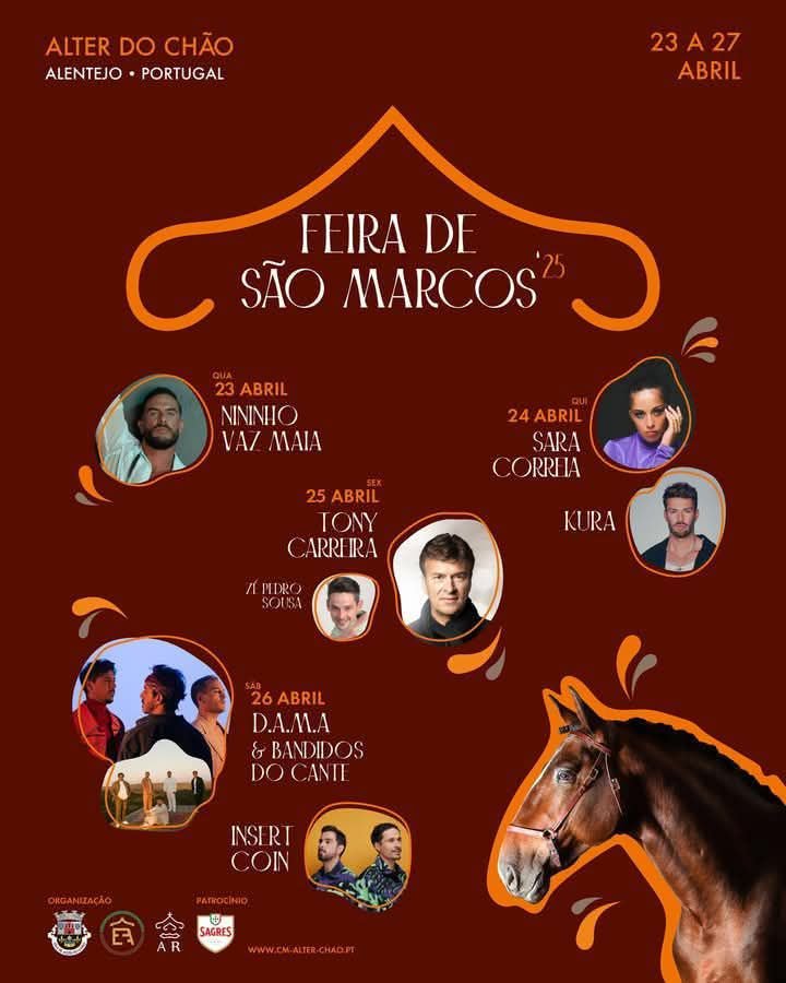 Cartaz Feira de São Marcos 2025 - Alter do Chão