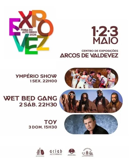 Cartaz Feira do Alto Minho 2026 - Arcos de Valdevez