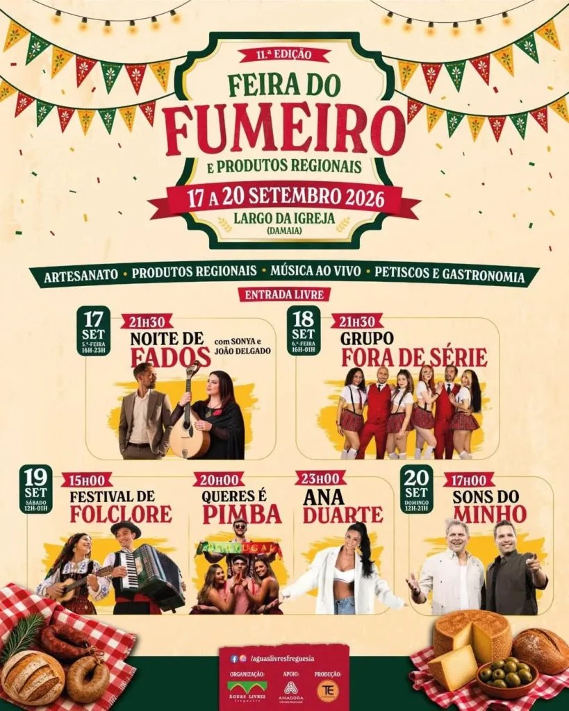 Cartaz Feira do Fumeiro 2026 - Damaia