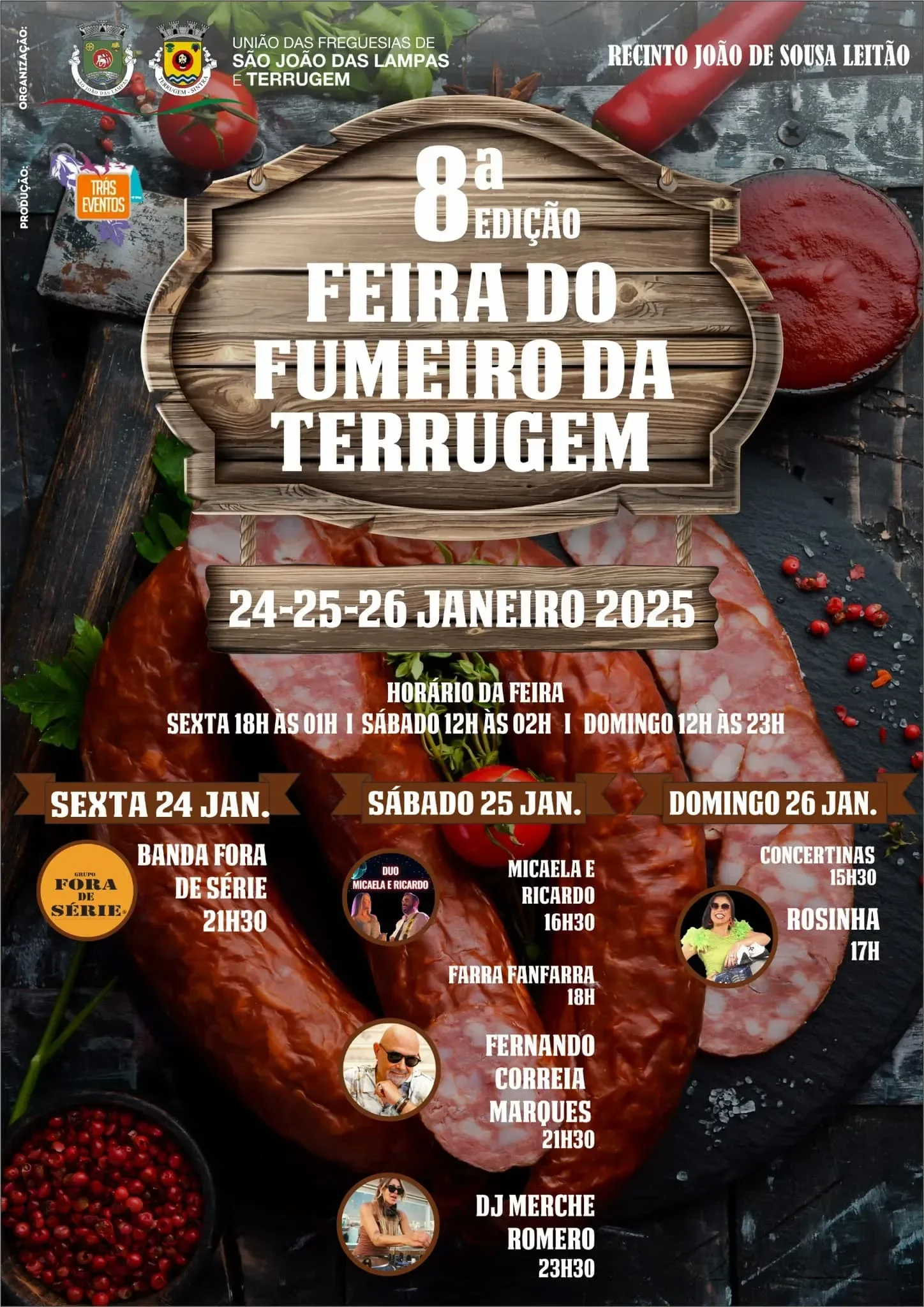 Cartaz Feira do Fumeiro da Terrugem 2025 - Sintra