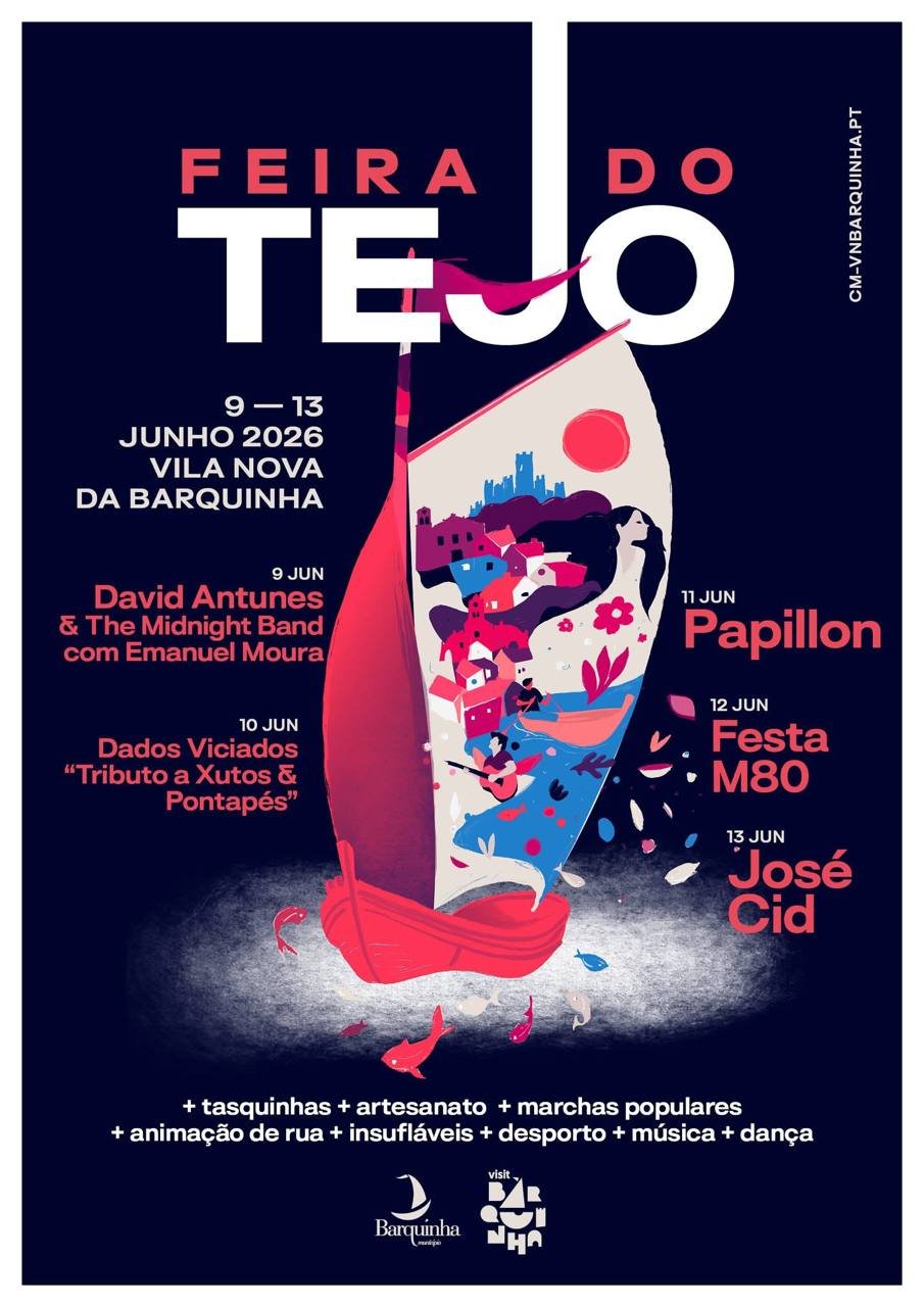 Cartaz Feira do Tejo 2026 - Vila Nova da Barquinha