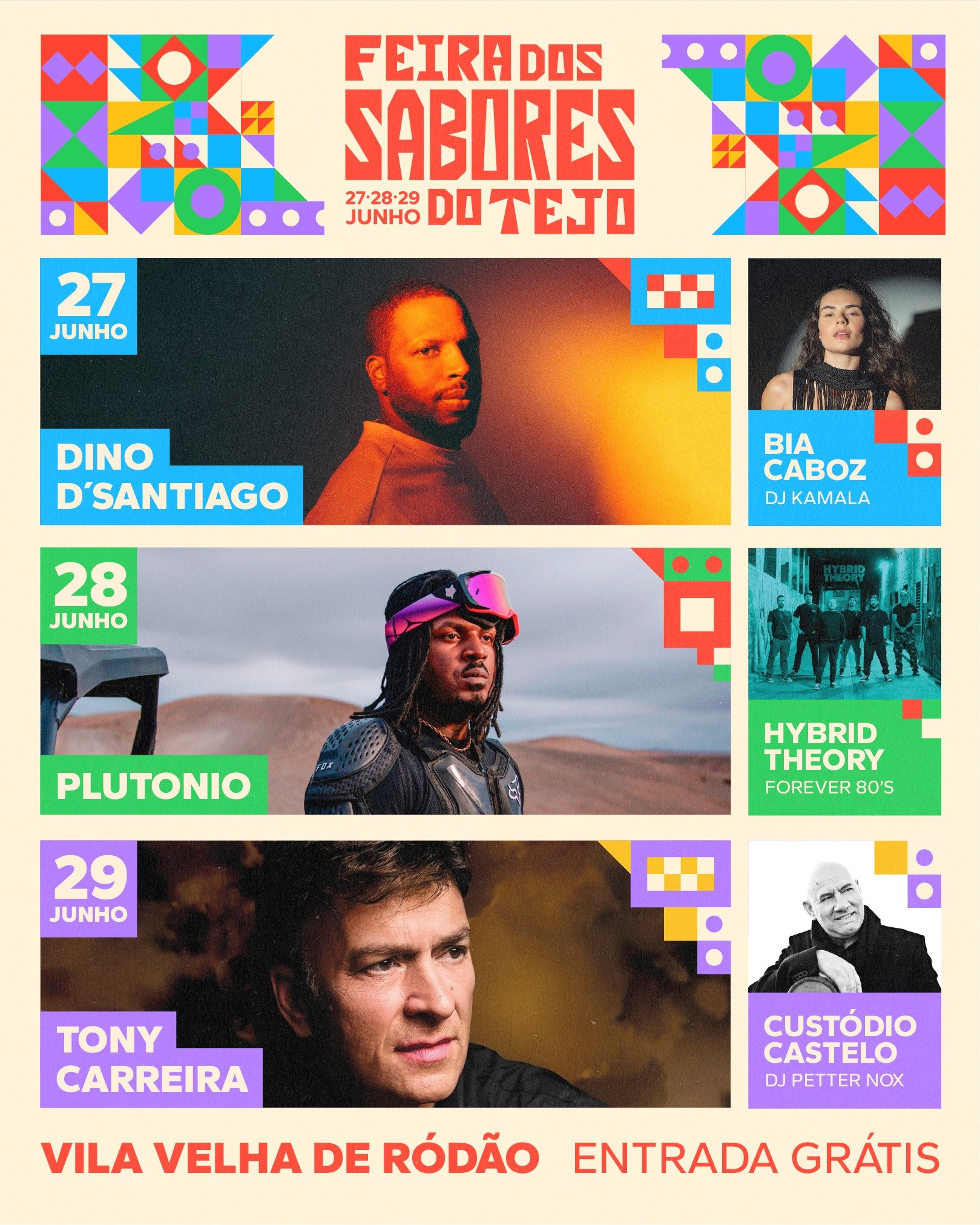 Cartaz Feira dos Sabores do Tejo 2025 - Vila Velha de Ródão