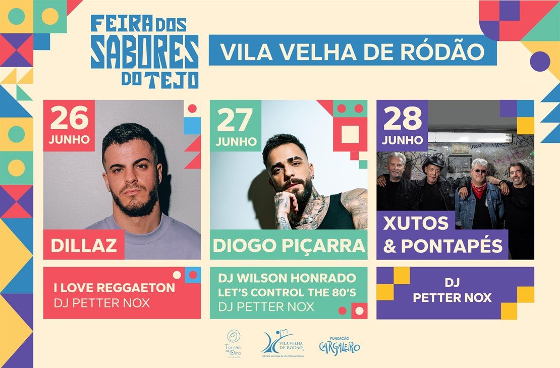 Cartaz Feira dos Sabores do Tejo 2026 - Vila Velha de Ródão
