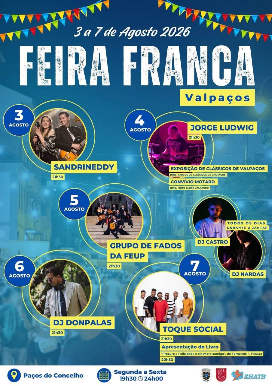 Cartaz Feira Franca 2026 - Valpaços