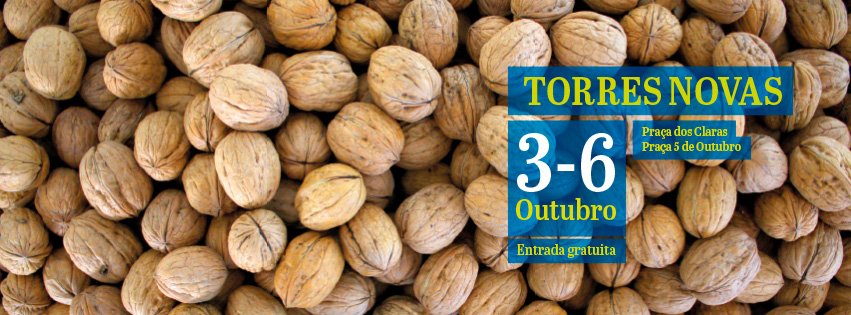 Cartaz Feira Nacional dos Frutos Secos 2024 - Torres Novas