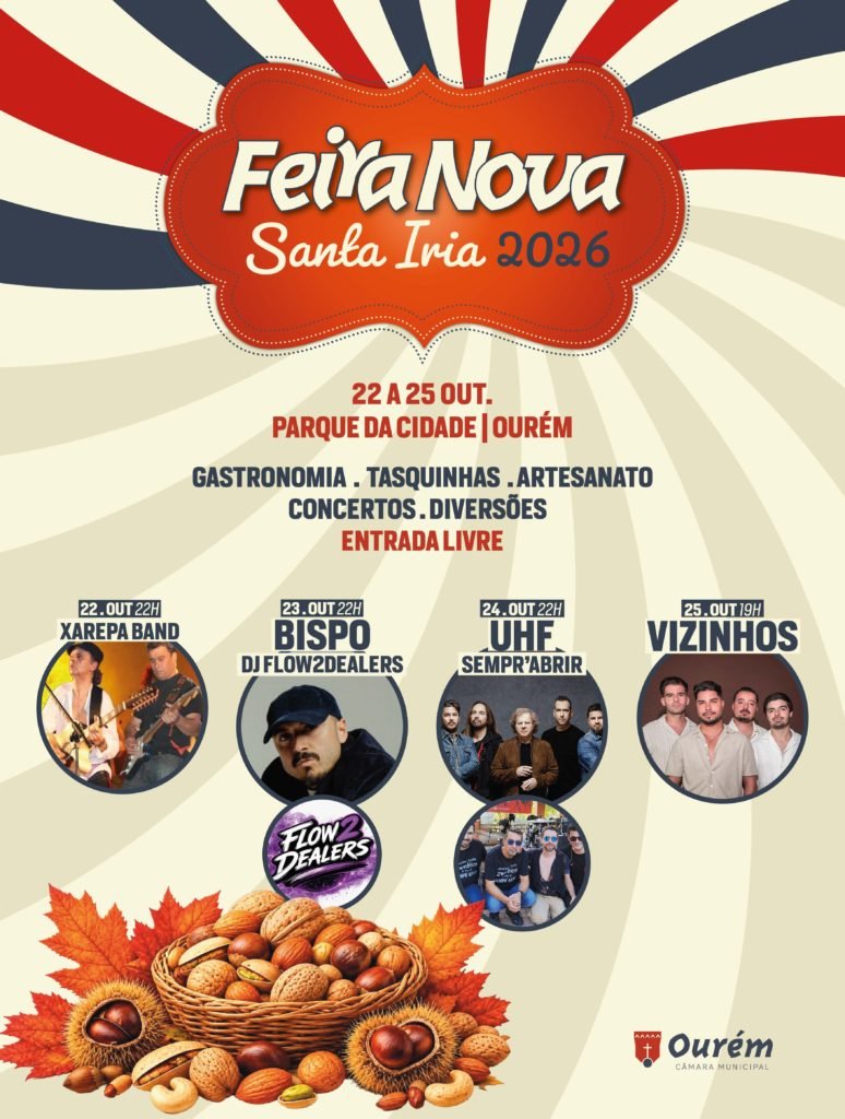 Cartaz Feira Nova 2026 - Ourém