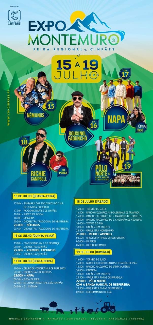 Cartaz Feira Regional 2026 - Cinfães