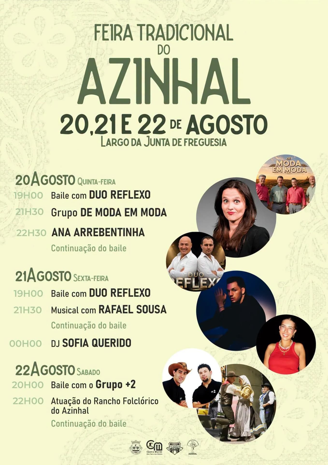 Cartaz Feira Tradicional 2026 - Azinhal